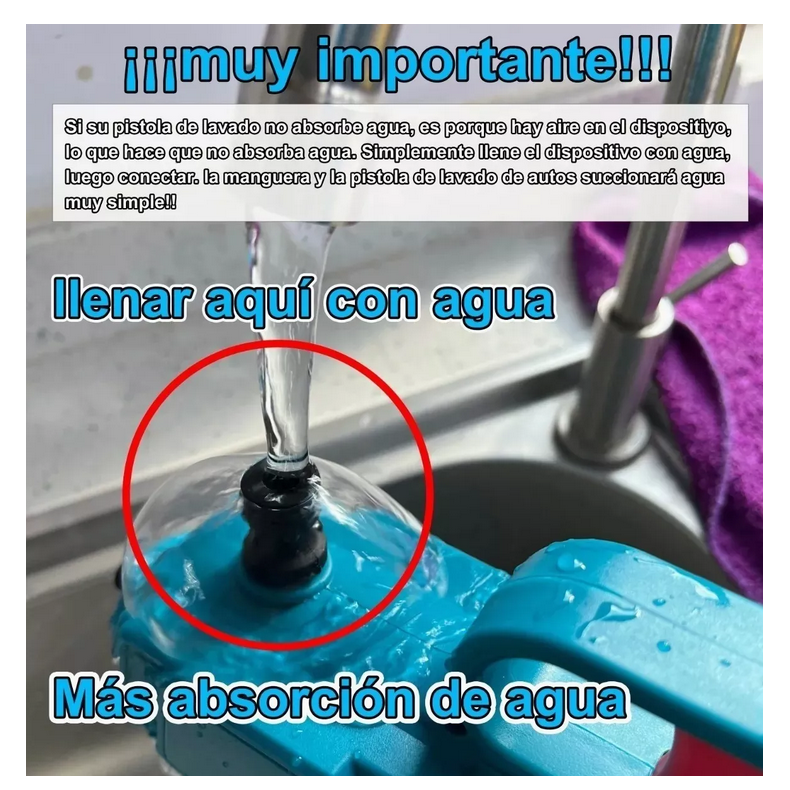 Hidrolavadora Portatil de Alta Presión